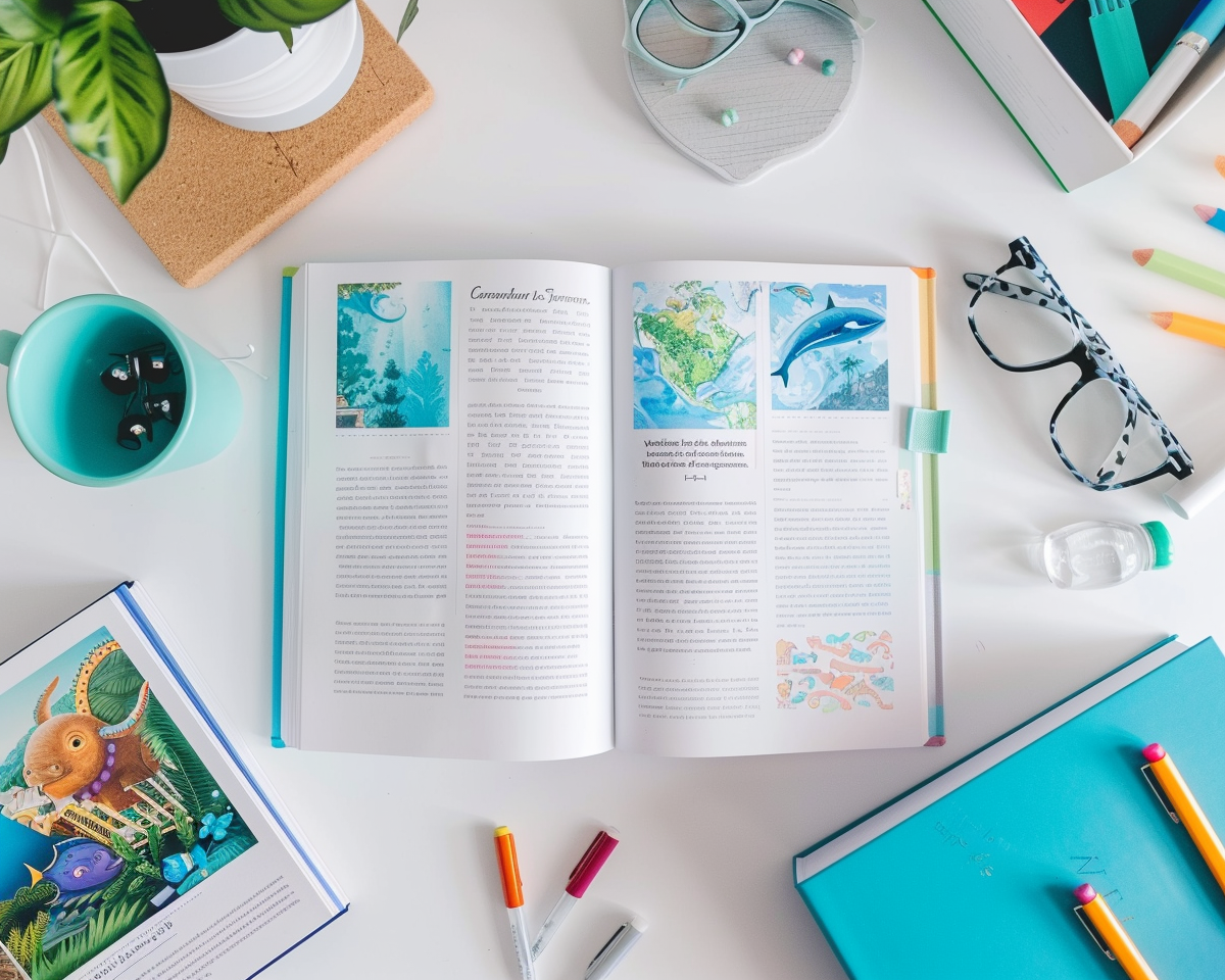 Sample page from Wonders American textbook